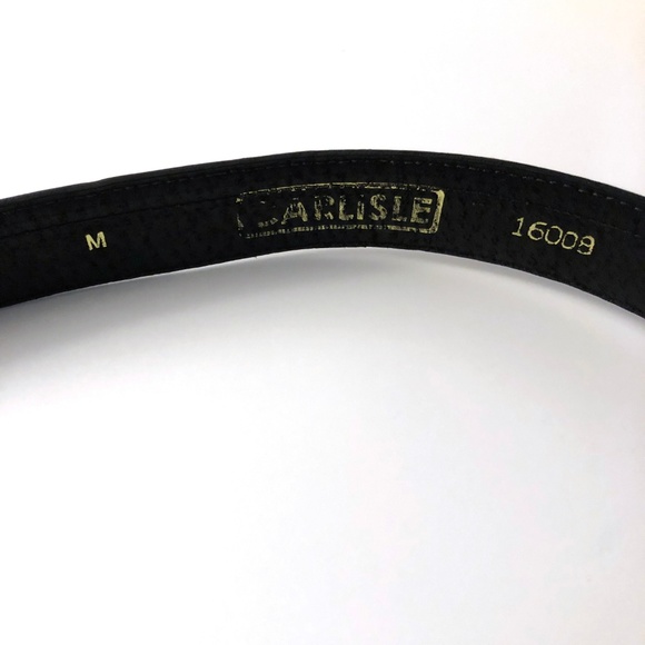 Carlisle Belt Size Medium Dark Green Vintage main image 4